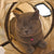 Brown play tunnel for cats, 1 hole