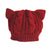 Knitted wool cotton hat with cat ears for women