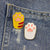 Cat paw pin, several colors and styles
